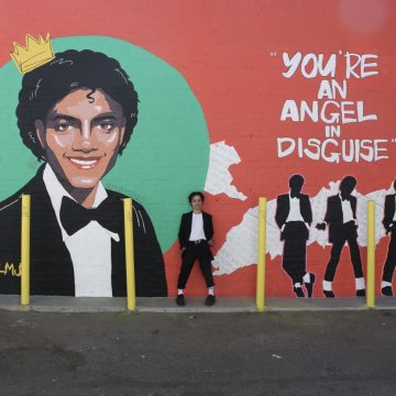 Michael Jackson Off The Wall Mural