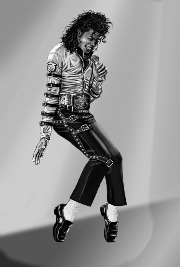 Michael Jackson Bad World Tour Artwork