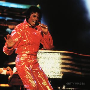 Michael Jackson performs at Arrowhead Stadium Kansas City on Victory Tour July 6, 1984