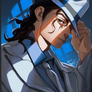 Michael Jackson ‘Smooth Criminal’ Drawing In Anime Style
