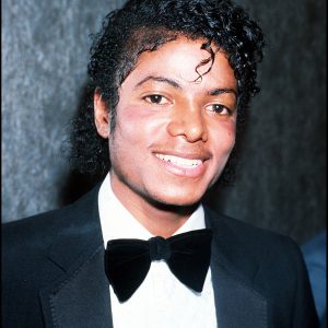 Michael Jackson at BPI Awards London February 8, 1983