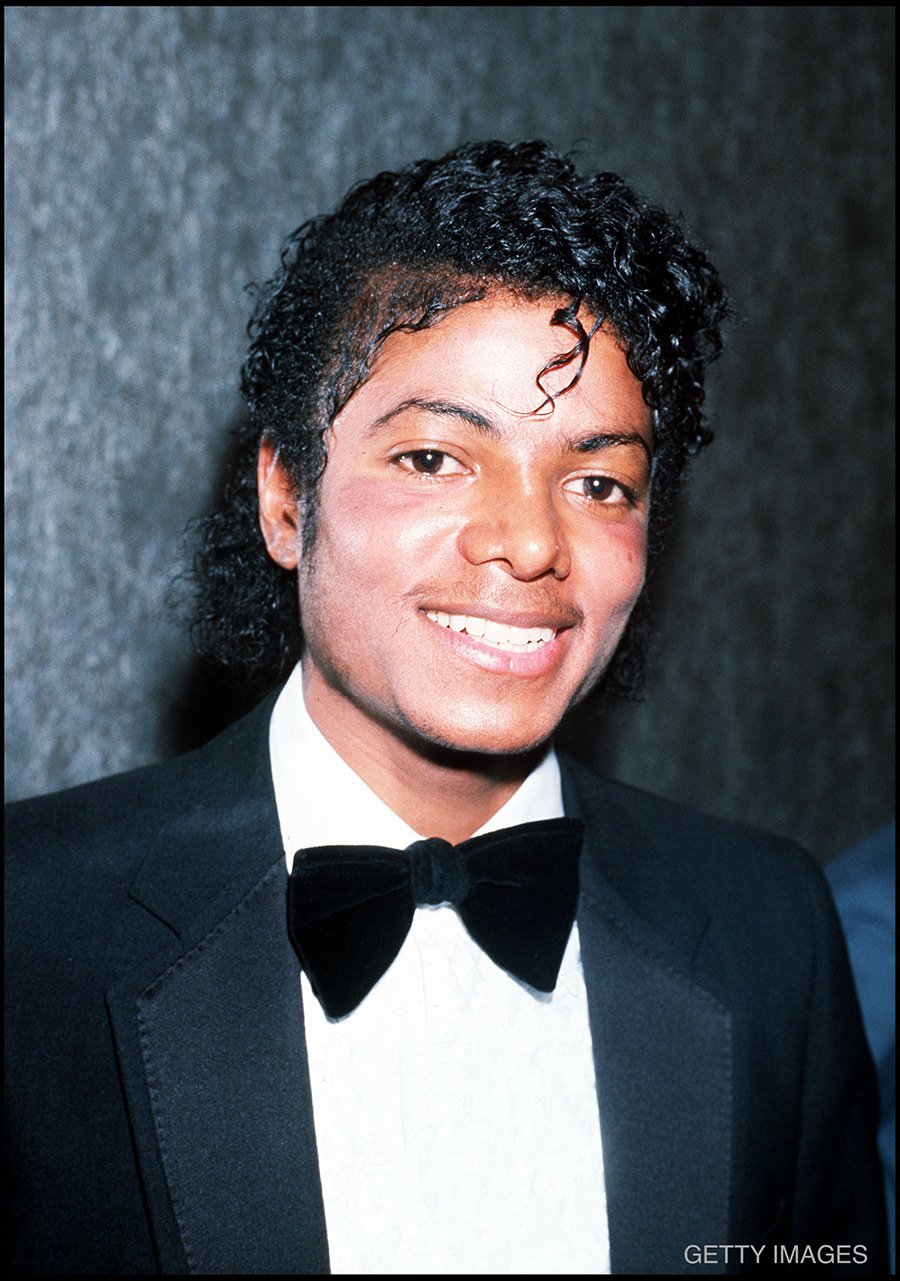 Michael Jackson at BPI Awards London February 8, 1983