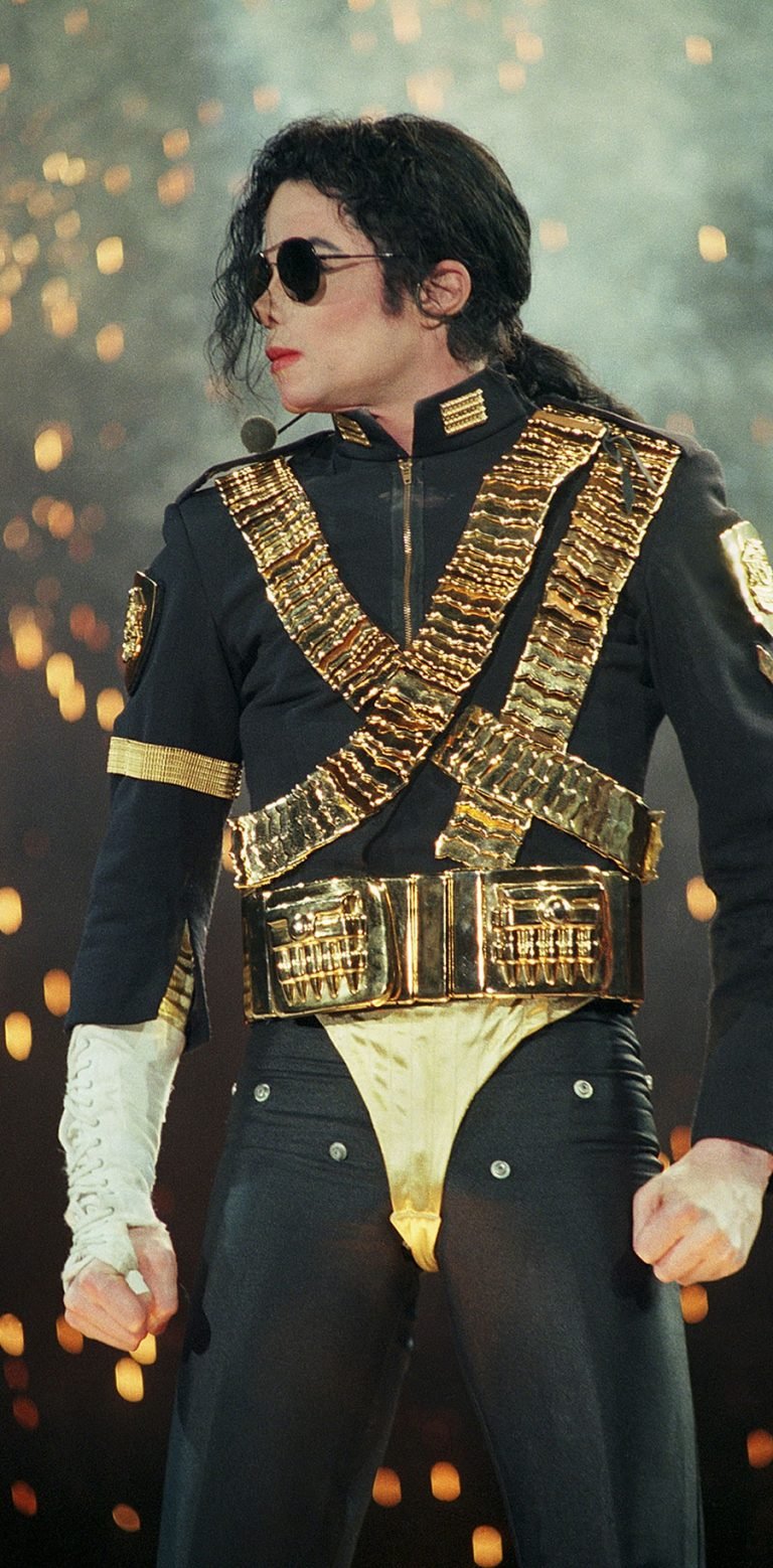 Michael Jackson Performs During Dangerous World Tour Michael Jackson