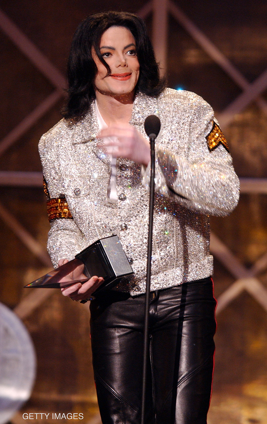 Michael Jackson Received Artist Of The Century Award In January 2002