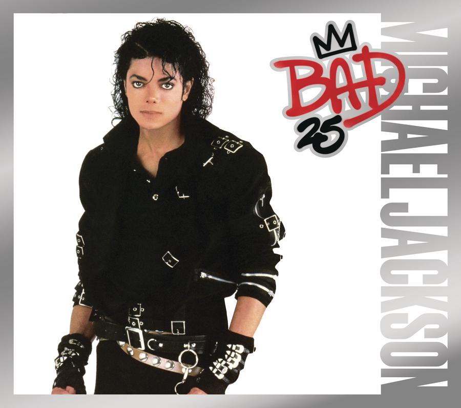 Alternate artwork for BAD25 album 25th Anniversary Edition of Michael Jackson Bad album