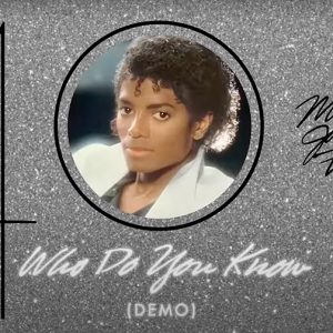 Listen To ‘Who Do You Know’ From Michael Jackson’s Thriller 40