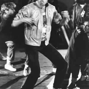Michael Jackson making Beat It short film in 1983