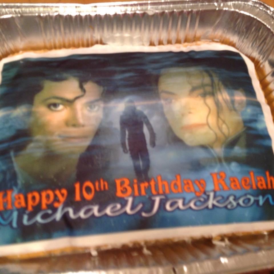 Michael Jackson Bday Cake