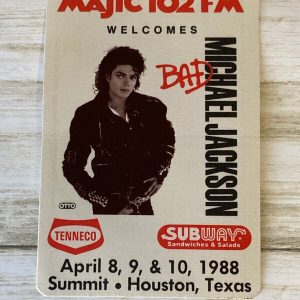 Michael Jackson Played The Summit In Houston This Day In 1988