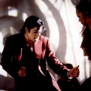 Michael Jackson on set of Blood On The Dance Floor short film February 1997