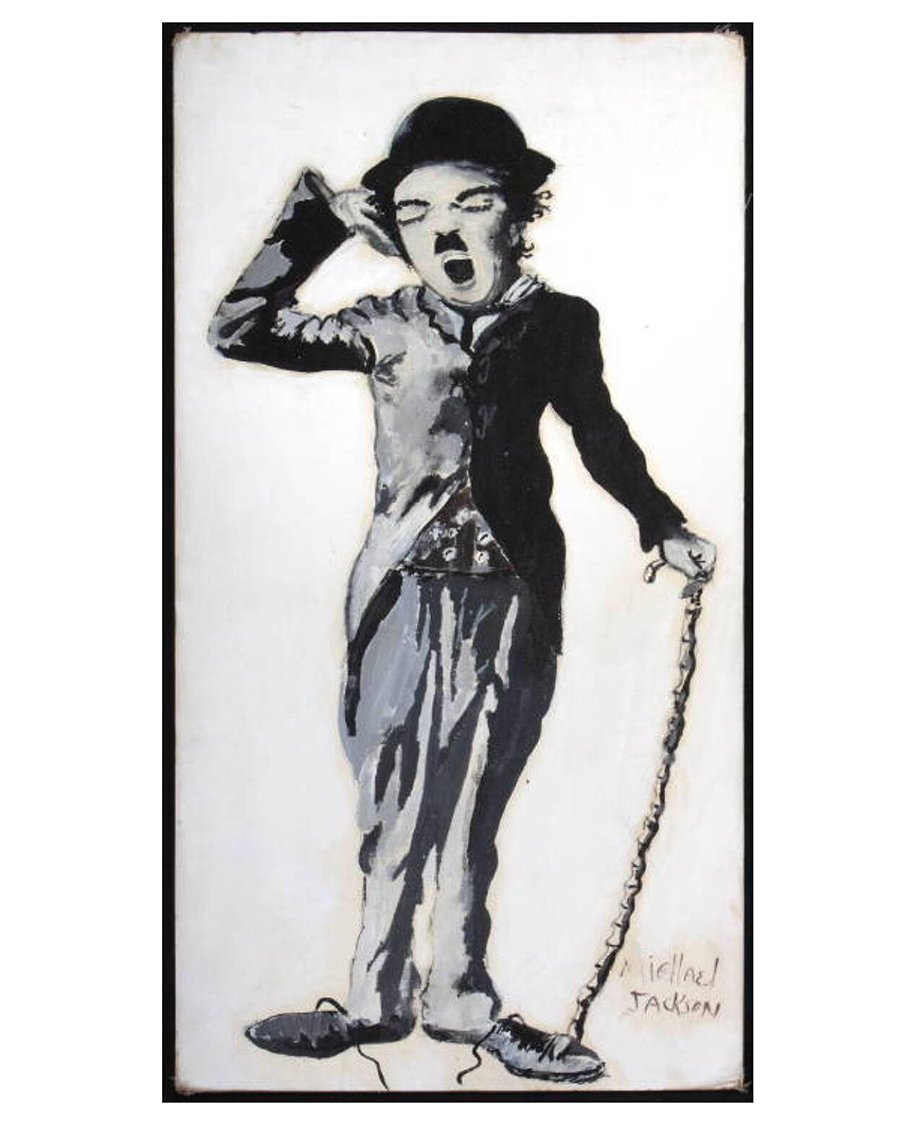 Charlie Chaplin Drawing by Nadège Baloban  Artmajeur