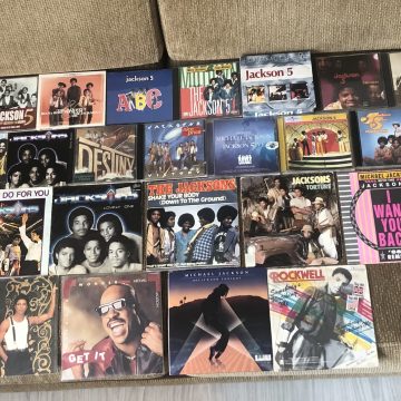 The Jacksons CD’s and 45 Plates