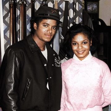 Michael Jackson and Janet Jackson