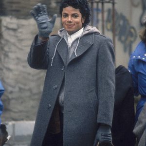 Michael Jackson on set to film short film for Bad in 1986