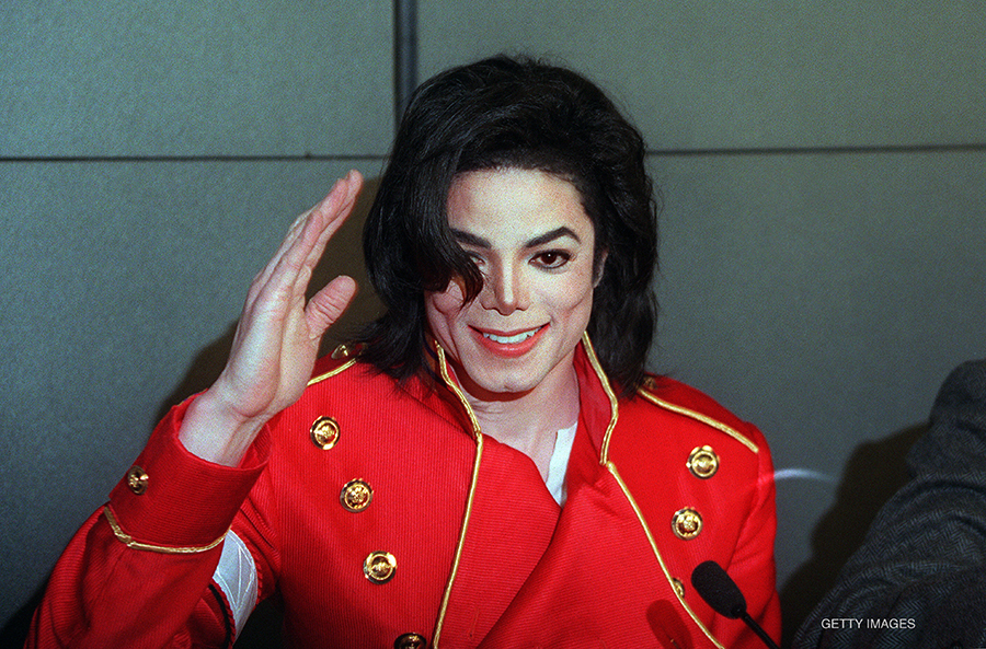 Michael Jackson At Press Conference - Michael Jackson Official Site