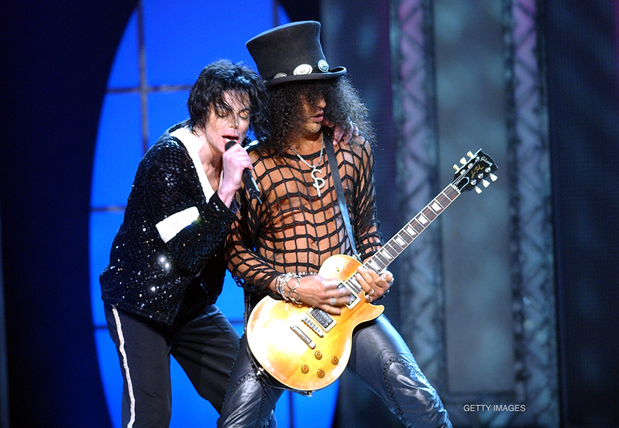 Slash Reflects On Collaborating With Michael Jackson