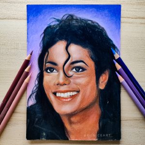 Fan Creates Bad Era MJ Portrait – Share Your Michael Jackson Fan Art!