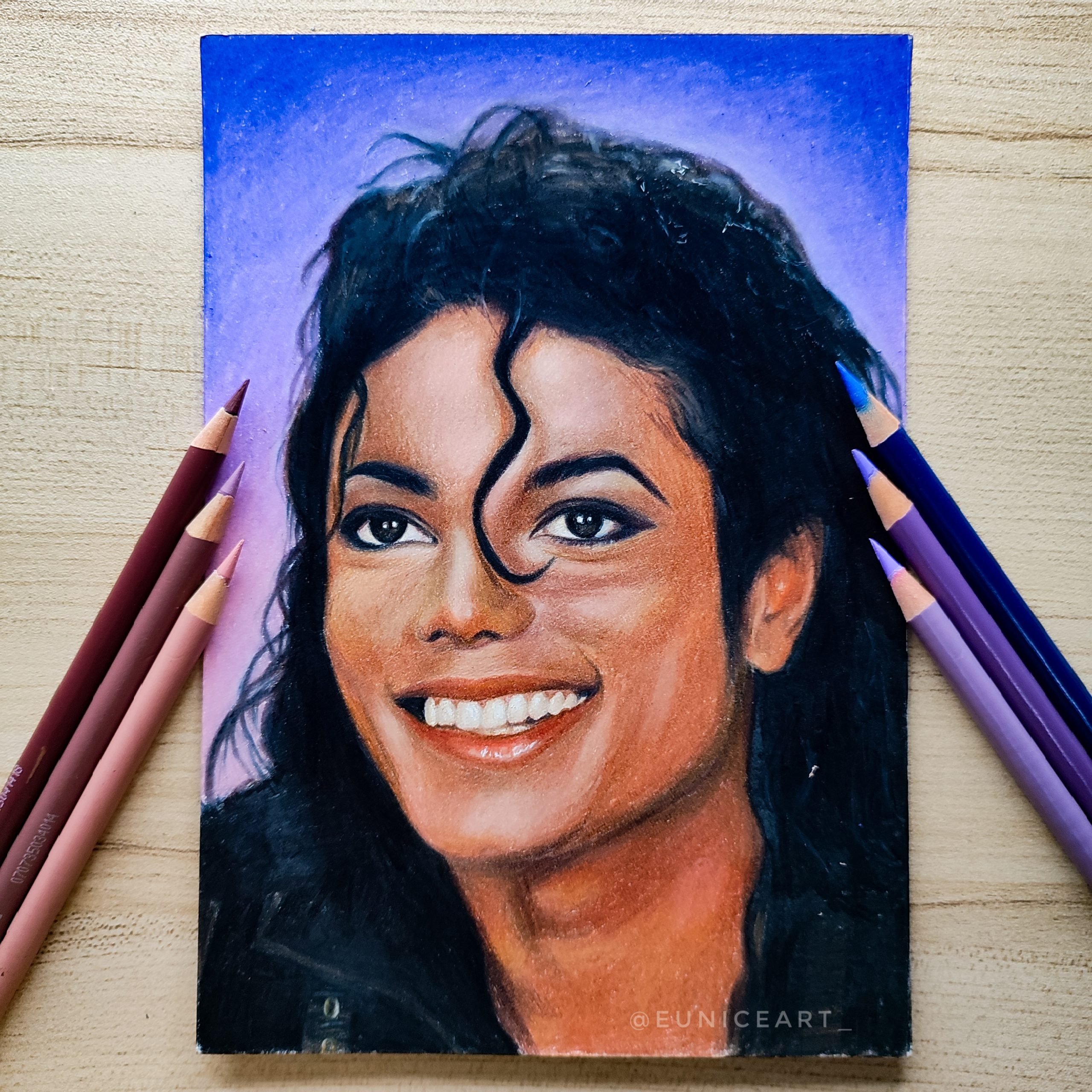 Fan Creates Bad Era MJ Portrait - Share Your Michael Jackson Fan Art ...