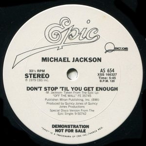 Michael Jackson’s ‘Don’t Stop ‘Til You Get Enough’ Hit #1 This Day In 1979