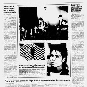 Michael Jackson Performed At Los Angeles Memorial Sports Arena This Day In 1988