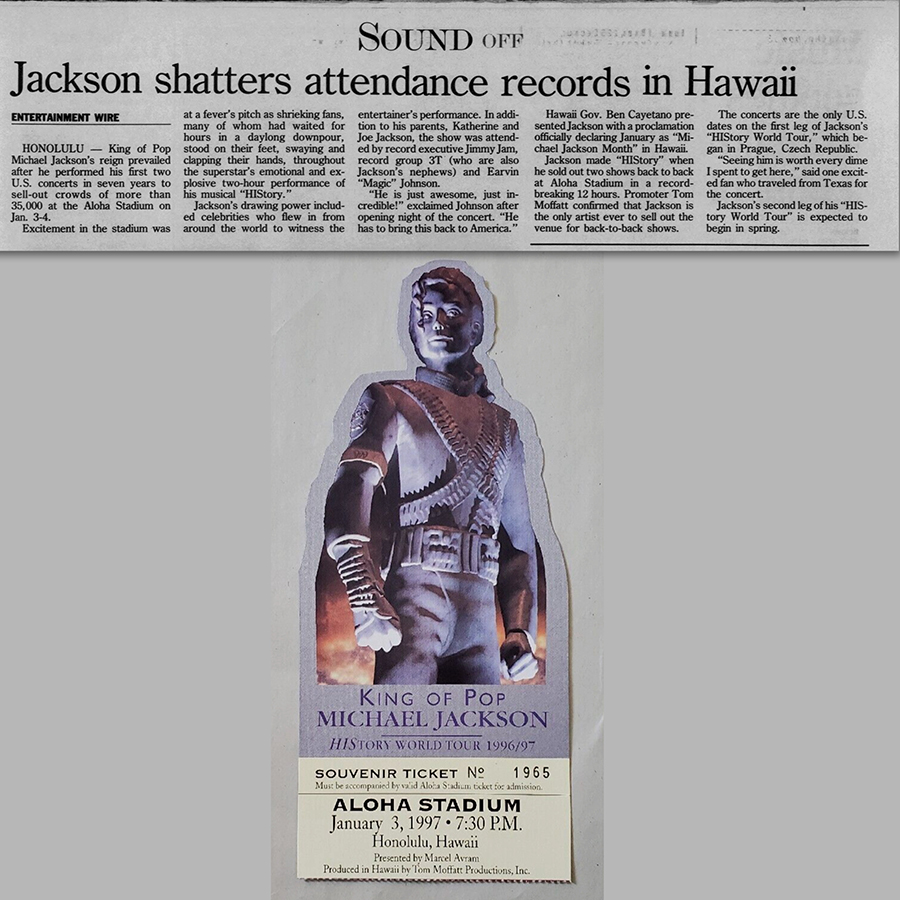 Michael Jackson's Iconic 1997 Honolulu Shows - Michael Jackson Official ...