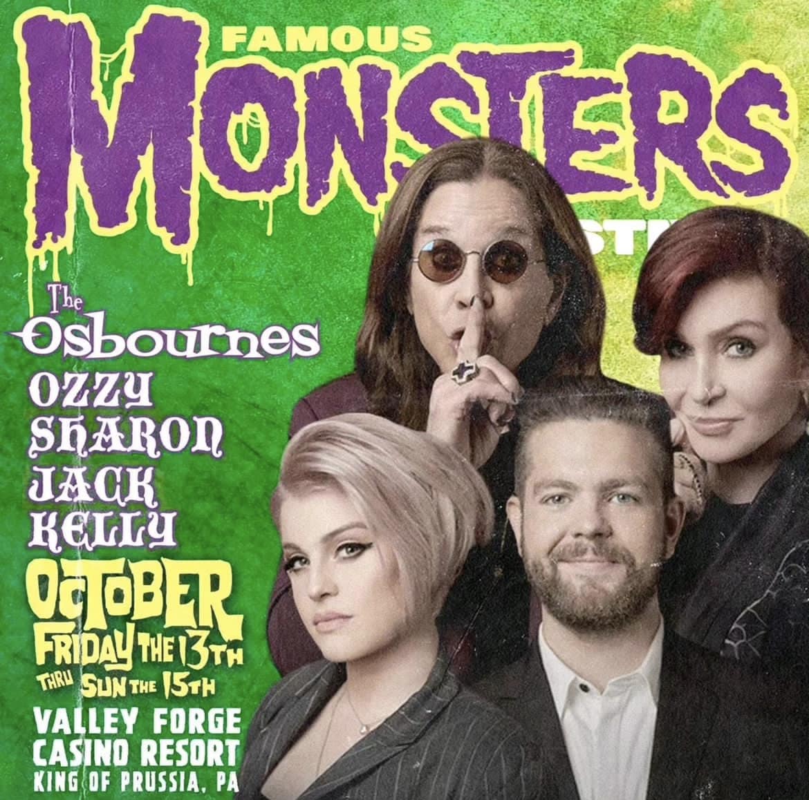 The Osbournes: The Ultimate Sin packages