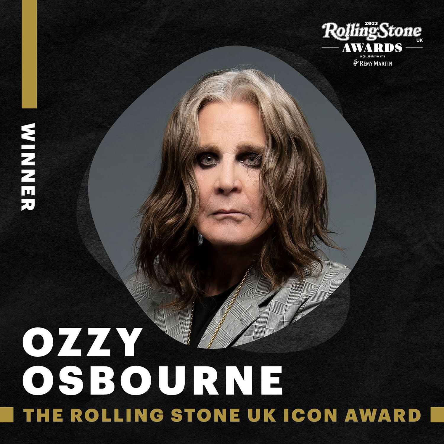 Ozzy Osbourne to receive Icon Award at Rolling Stone UK Awards November 23, 2023
