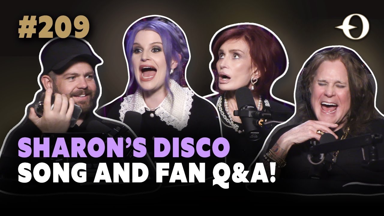 Sharon's Secret Disco Hit & Jaw-Dropping Fan Q&A Revelations from The Osbournes Podcast episode 9