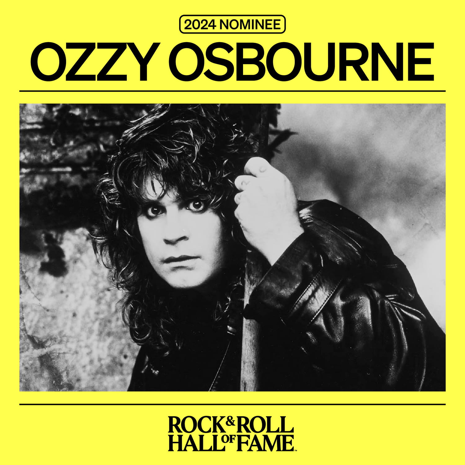Ozzy Osbourne nominated for Rock & Roll Hall Of Fame Class of 2024