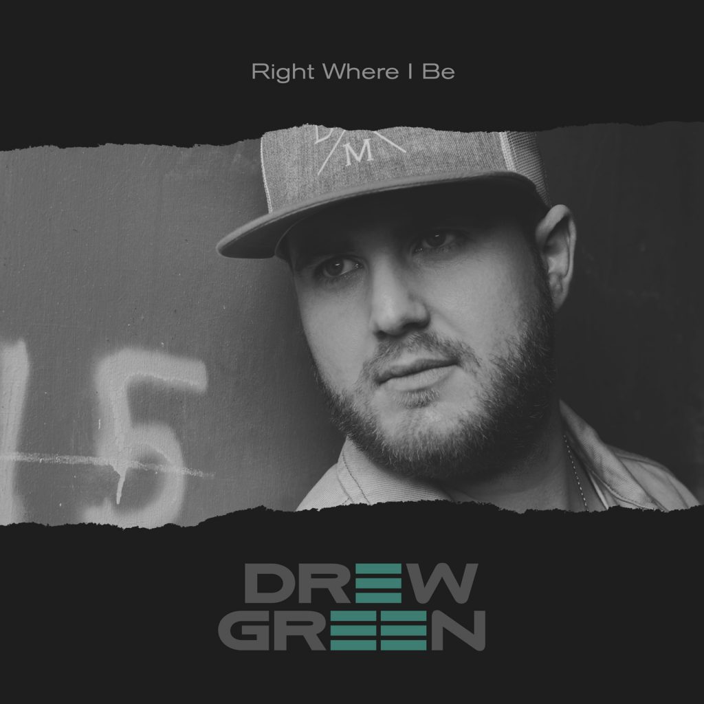 DREW GREEN: Audio Work Parts to support latest release, “Right Where I Be” (Audio)