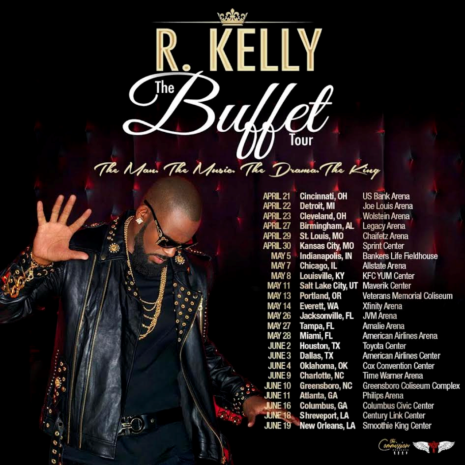 R. Kelly Announces "The Buffet" Tour - R-Kelly