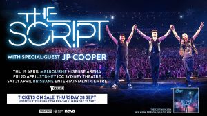 The Script Return to Australian Shores In 2018 For Three Special Headline Shows!