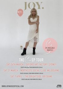 JOY. announces upcoming EP ‘Six’ & Australia Tour Dates