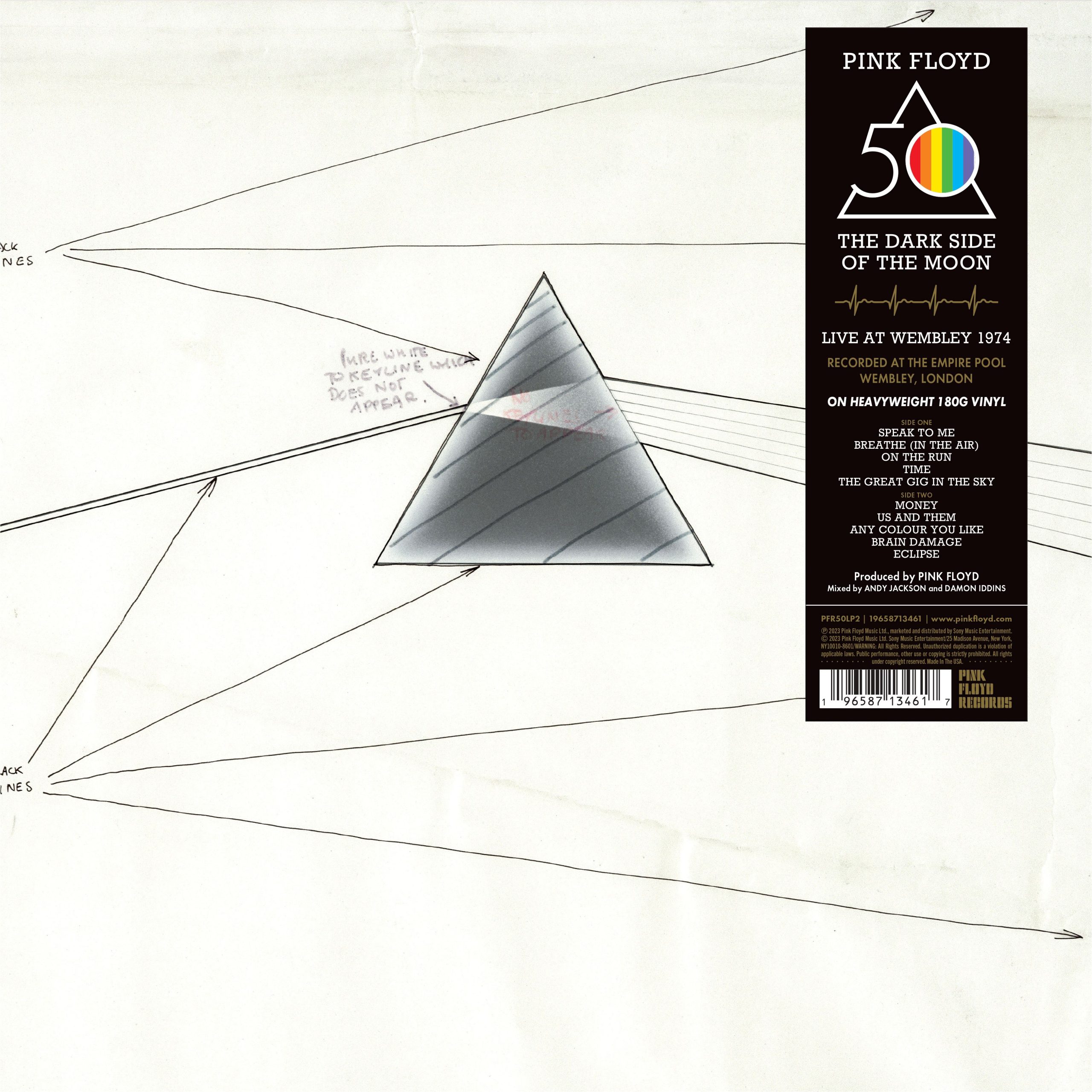 Pink Floyd / The Dark Side of the Moon (Live At Wembley, 1974