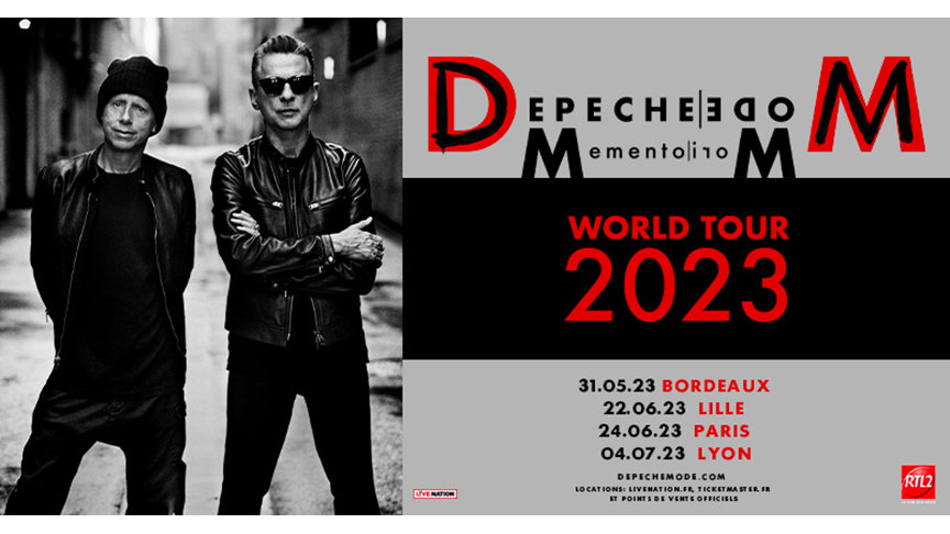 Depeche Mode nouvel album Memento Mori et tournée mondiale en 2023
