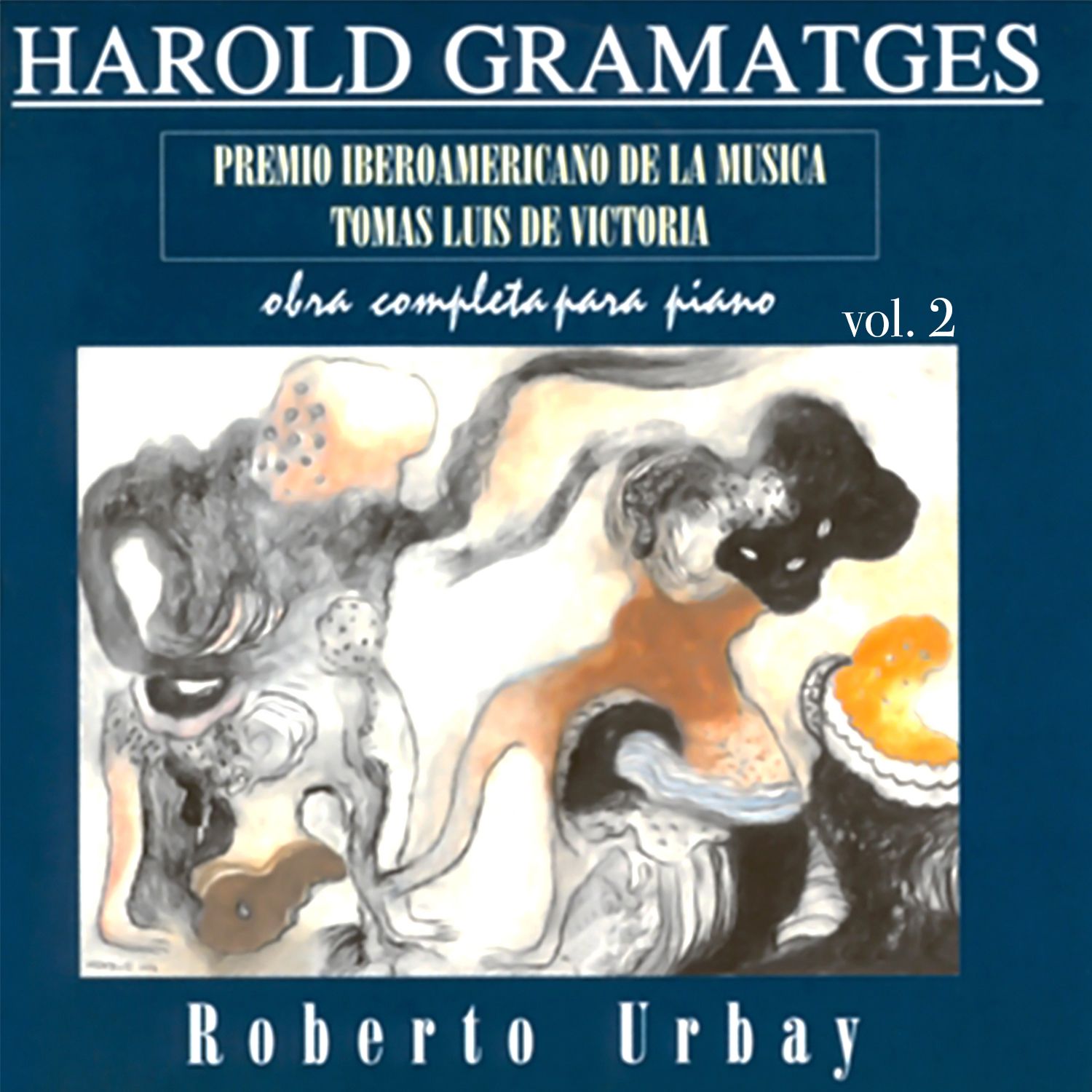 CD-0284-II Obra completa para piano de Roberto Urbay
