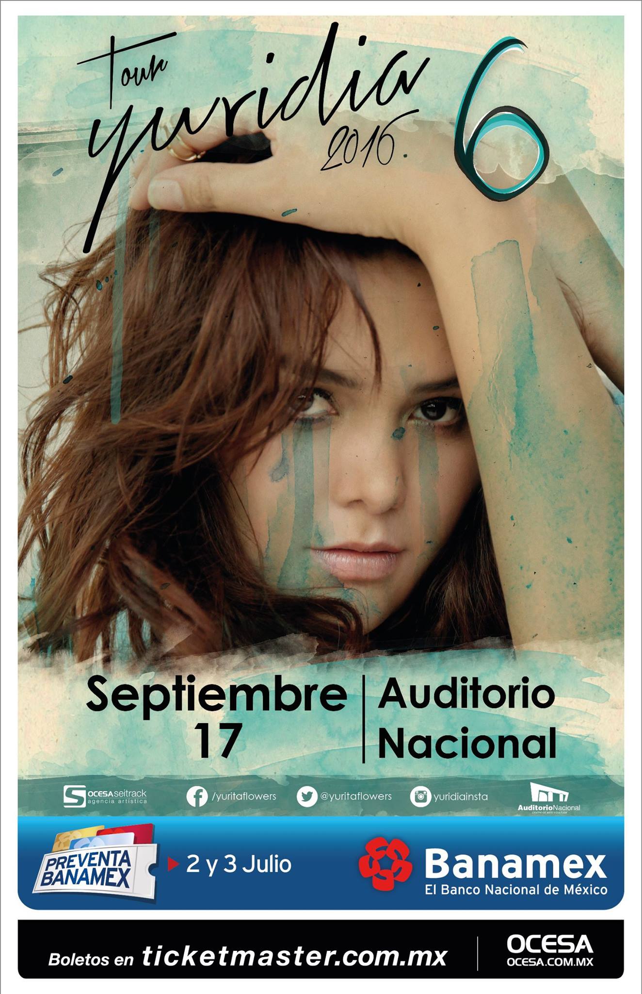 Yuridia - Auditorio Nacional 17 Sep